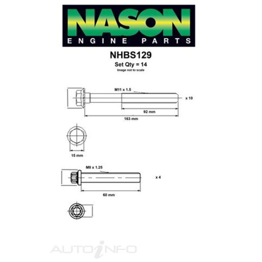 Cylinder Head Bolt Set