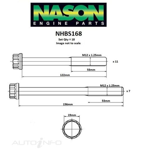 Cylinder Head Bolt Set