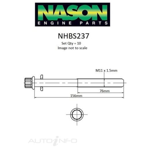 Cylinder Head Bolt Set