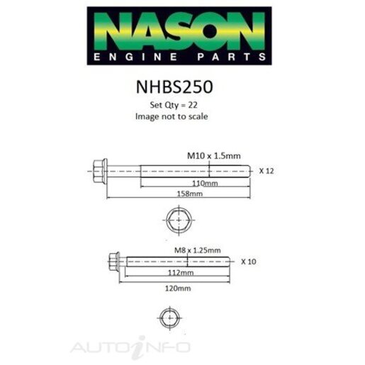 Cylinder Head Bolt Set