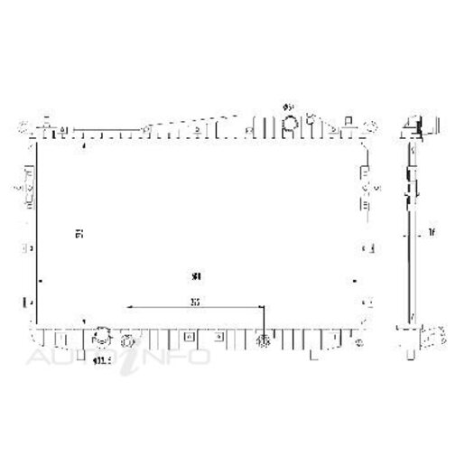 Protex Radiator - RADH298