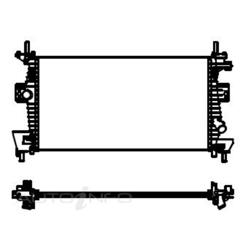 Protex Radiator - RADF384