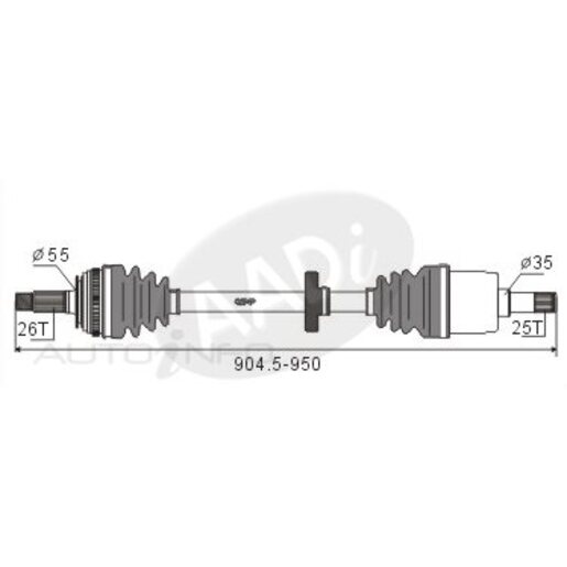 DRIVESHAFT ASSEMBLY