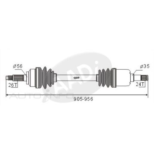 DRIVESHAFT ASSEMBLY