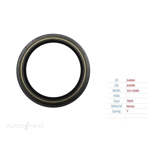 Wheel Bearing Seal - Front