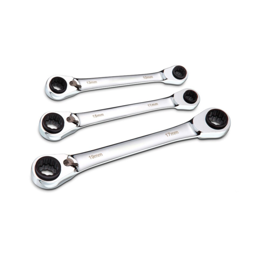 Chicane 4-in-1 Double Box Wrench 3 Pieces - CH6064