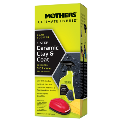 Mothers Ultimate Hybrid 1-Step Ceramic Clay & Coat Kit - 657260