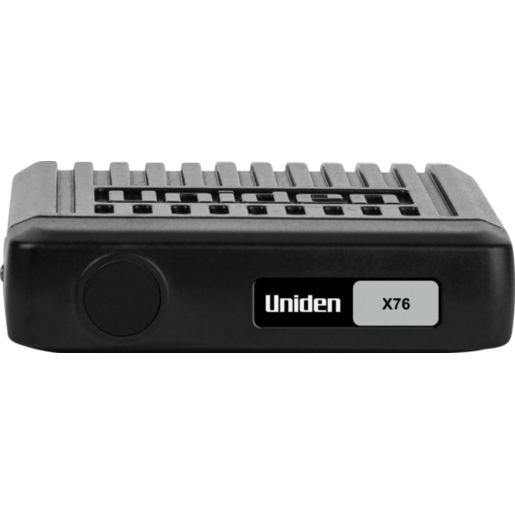 Uniden Mini Compact UHF CB Mobile With Remote Speaker Mic And LCD Display - X76