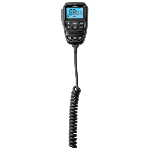 Uniden Mini Compact UHF CB Mobile With Remote Speaker Mic And LCD Display - X76