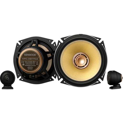 Kenwood XS-Series Hi-Res Audio Certified Component Speaker 170mm - KFC-XS1704