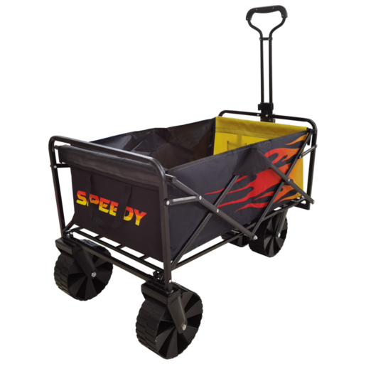 Xplorer Speedy Collapsible Wagon 100kg (Flames) - XPCW100P