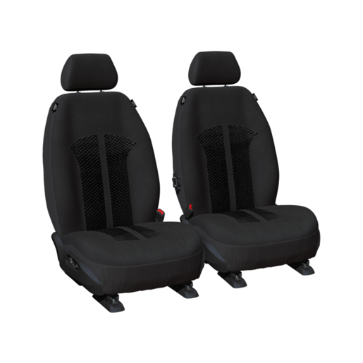 Sperling Leather-Look Black Car Seat Cover 2nd Row - RM5171EMB