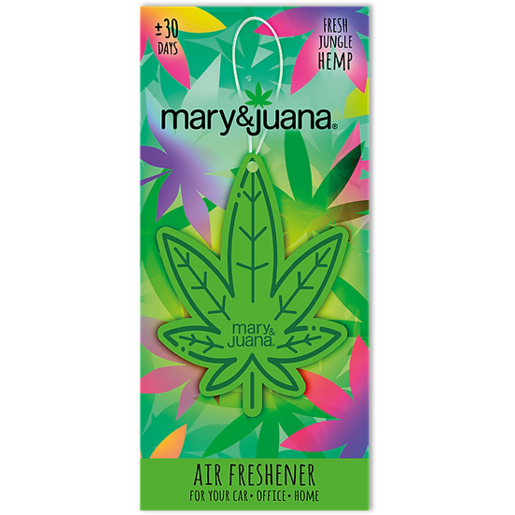 Mary & Juana Paper Air Freshener Green - MJ001