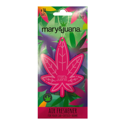 Mary & Juana Paper Air Freshener Pink - MJ002