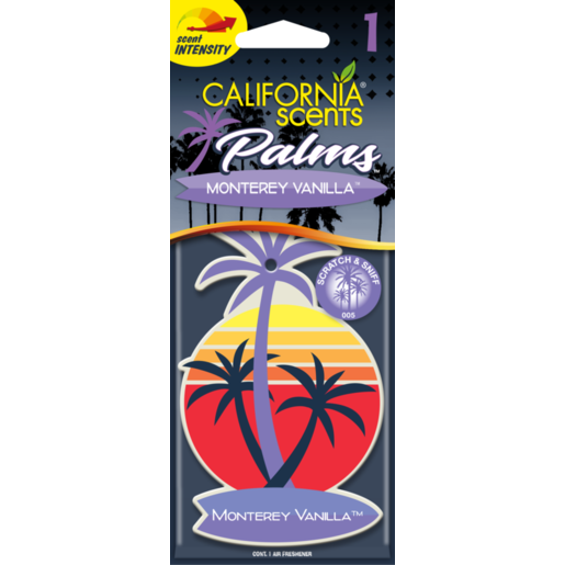 California Scents Palms Paper Monterey Vanilla 1pk - E302706900