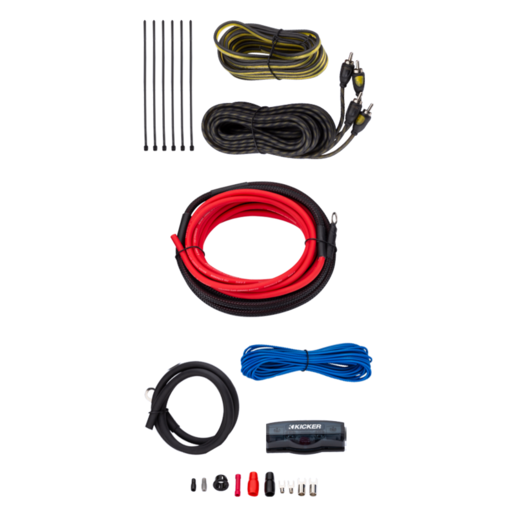  Kicker 8AWG 2-Channel V-Series Value Amp Kit - 47VK8