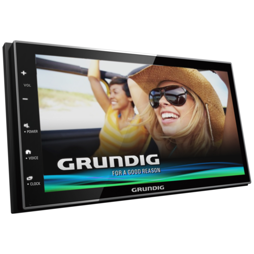 Grundig 6.8" Head Unit Apple Carplay & Android Auto Double Din Receiver - GX3800