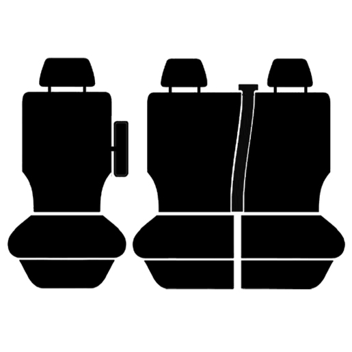 Ilana Outback Canvas Tailor Made 1 Row Seat Cover To Suit Renault - OUT7201CHA