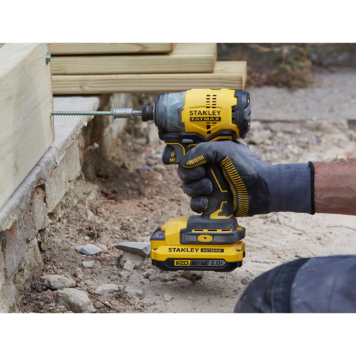 Stanley Fatmax 18V V20 Brushless 3-Speed Impact Driver - SFMCF820B-XE