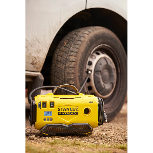 Stanley Fatmax V20 Inflator Bare Unit 18V  - SFMCE520B-XE