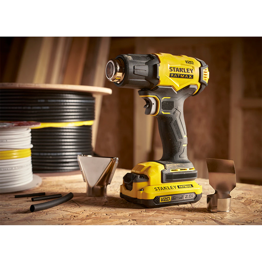 Stanley Fatmax 18V V20 Heat Gun - Bare Unit - SFMCE530B-XE