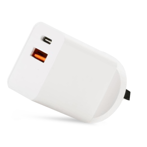 Aerpro 30W USB-C + USB-A Wall Charger White - APHC220