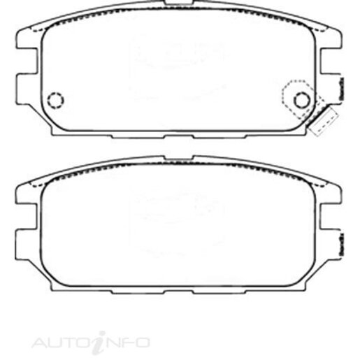 Rear Brake Pads