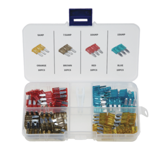 Voltage 40pc Micro 3 Fuse Assortment - VT40MI3