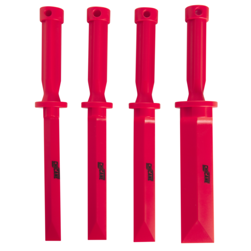 Chicane Plastic Scraper Set 4 Pieces - CH5012