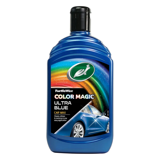 Turtle Wax Color Magic Blue Car Wax Polish 500mL - 102371