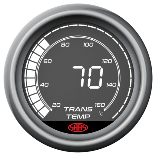 SAAS Trans Temp Gauge 20-160 52mm Digital Series - SG41222