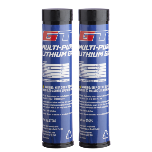 Garage Tough Multipurpose Grease Cartridge 85g Twin Pack - GTG85