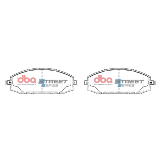 DBA Front Street Series Brake Pads - DB1361SS