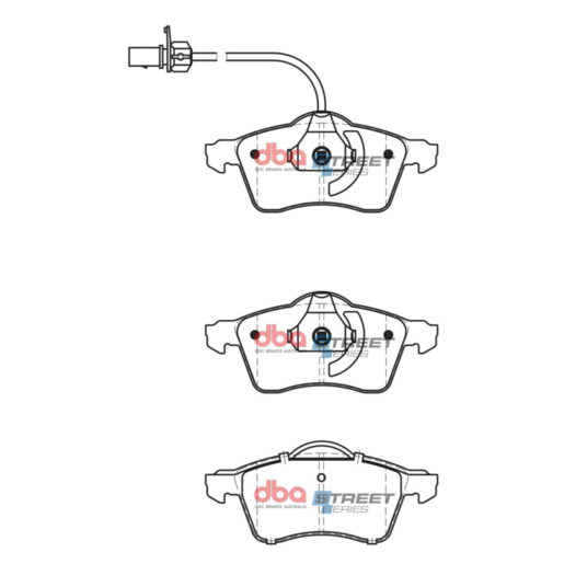 DBA Front Street Series Brake Pads - DB2031SS