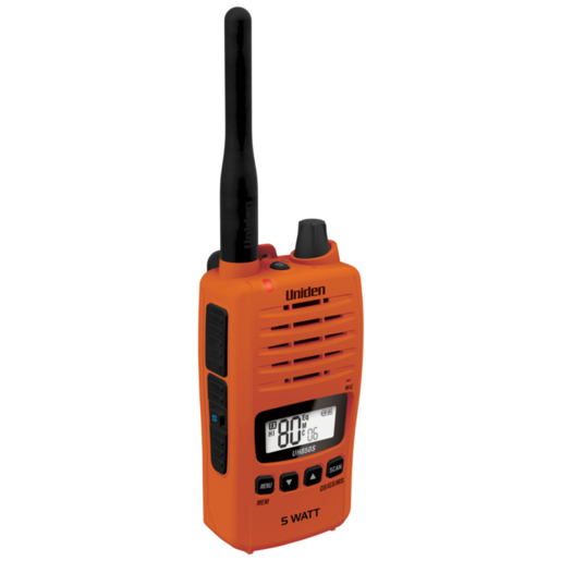 Uniden 5W 80CH UHF CB Handheld Radio HI VIS Orange - UH850S-O