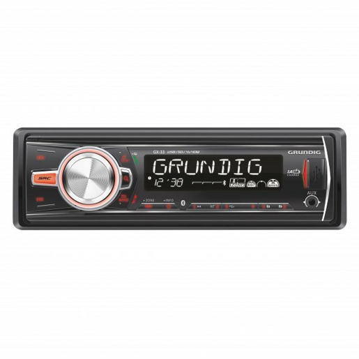 Grundig Head Unit Single Din Digital Media Receiver Bluetooth/USB/AUX/SD - GX33