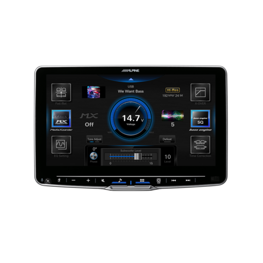 Alpine Halo9 9" AV Head Unit High-Resolution  - ILX-F509A