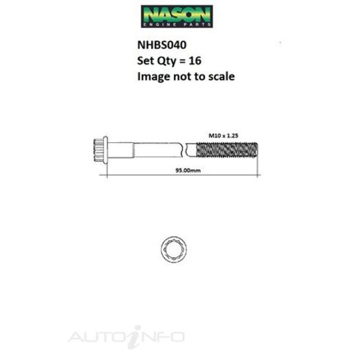 Cylinder Head Bolt Set