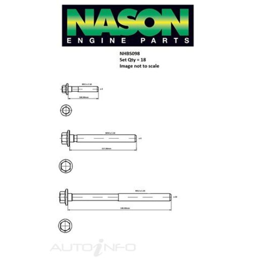 Cylinder Head Bolt Set