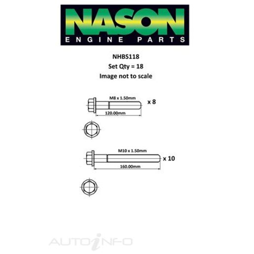 Cylinder Head Bolt Set