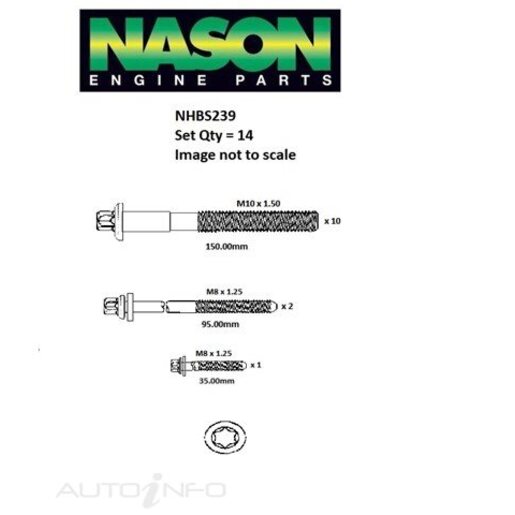 Cylinder Head Bolt Set