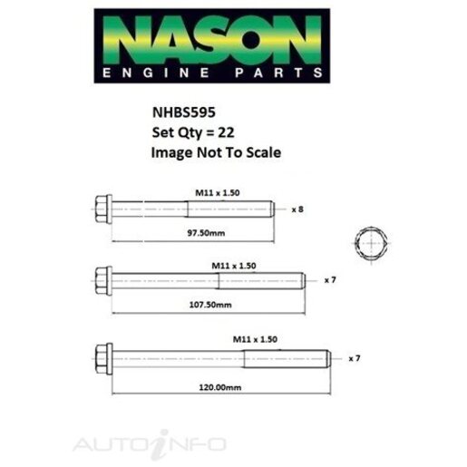 Cylinder Head Bolt Set