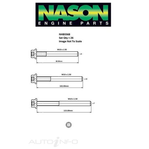 Cylinder Head Bolt Set