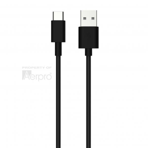 Aerpro USB-C to USB-A cable 1000mm Black - APL400B 