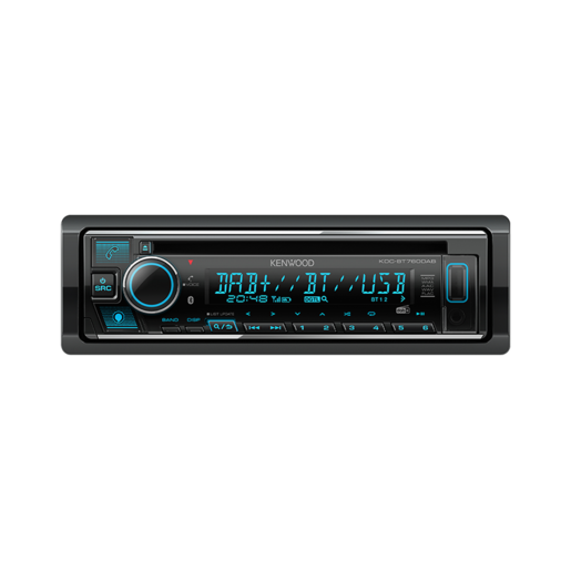 Kenwood CD Receiver with Bluetooth and DAB Tuner - KDC-BT760DAB