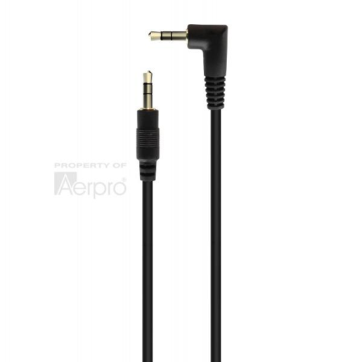 Aerpro 3.5mm AUX Audio Cable Black - APL100B