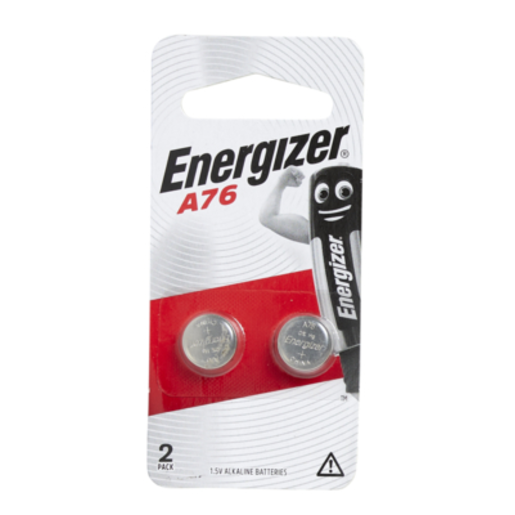 Energizer Battery 1.5V A76 PK2 Alkaline E303815600 - A76BP2