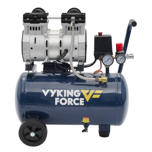 Vyking Force 1100W Oil Free Quiet Air Compressor 1.5HP 21L - VFAC1521L