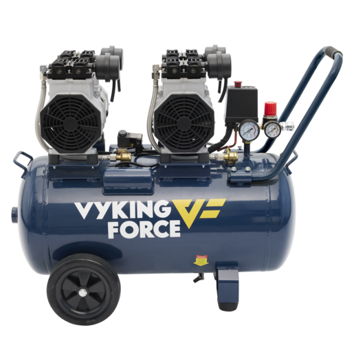 Vyking Force 2200W Oil Free Quiet Air Compressor 2.75HP 50L - VFAC2750L