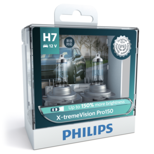 Philips Globe H7 X-Tremevision Pro +150% 12V - 12972XVPROS2